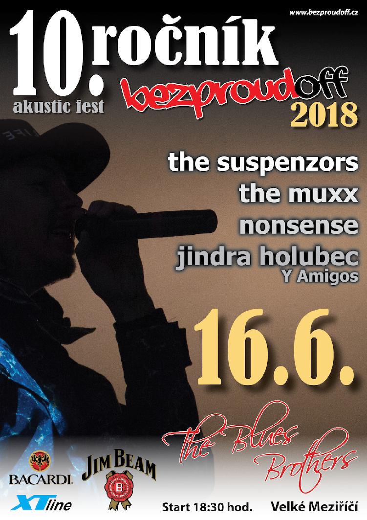 Na zahrádce Blues baru se chystá jubilejní 10. ročník festivalu Bezproudoff