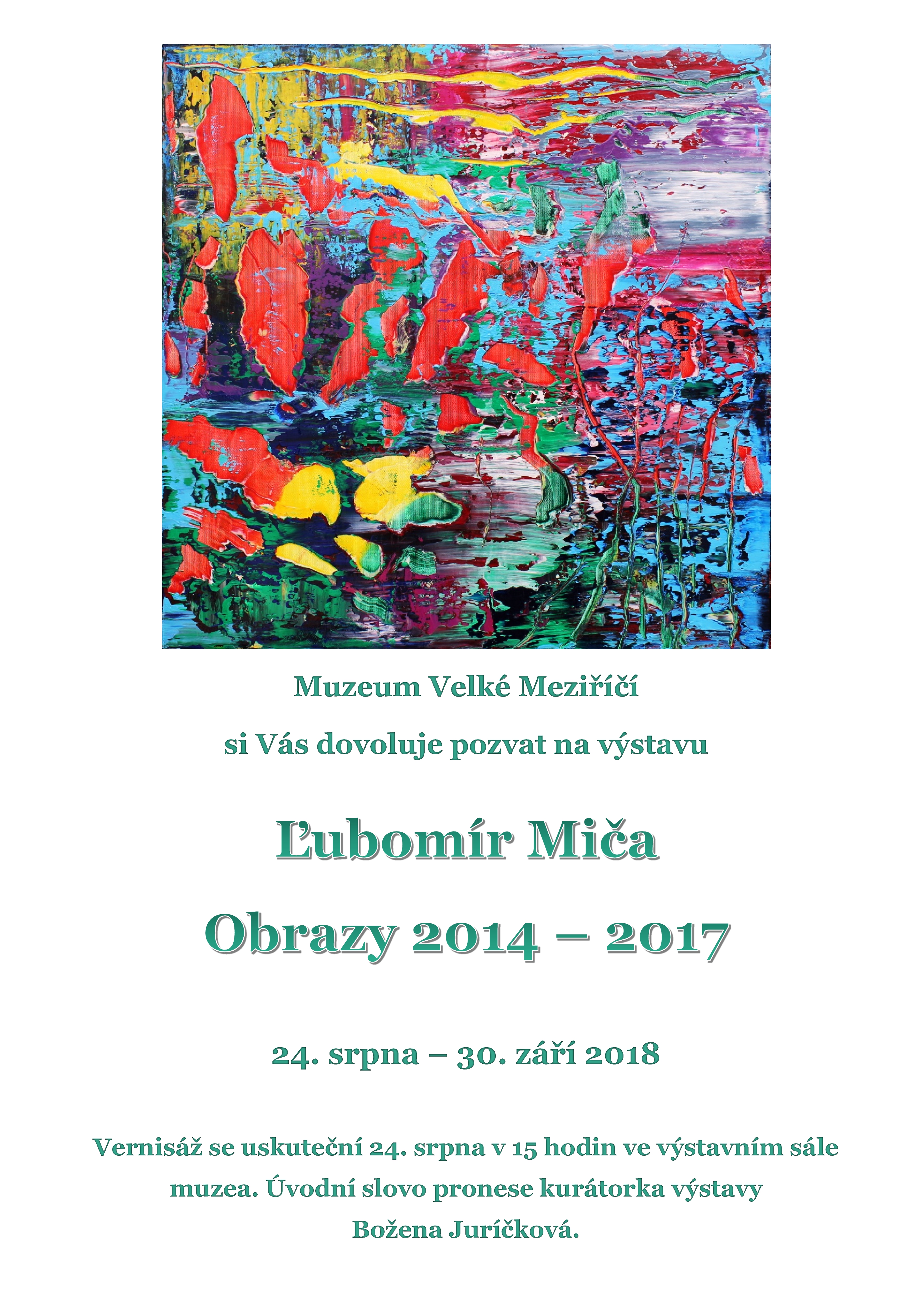 Muzeum představí slovenského výtvarníka Ľubomíra Miču