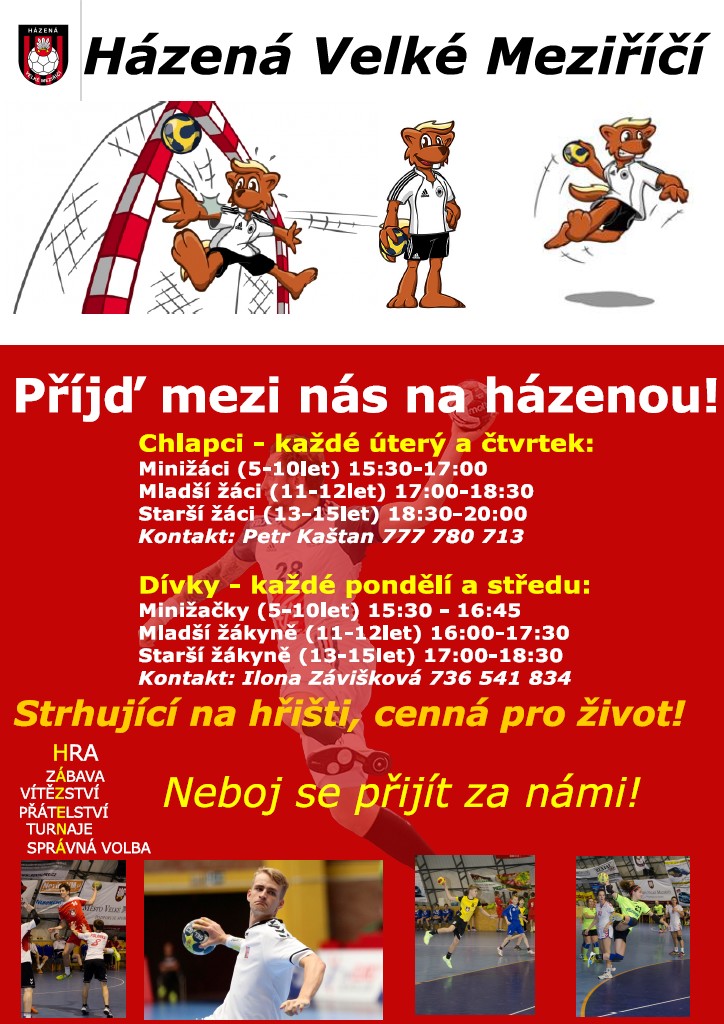 Házenkáři z Dózy na turnajích Ligy Vysočiny