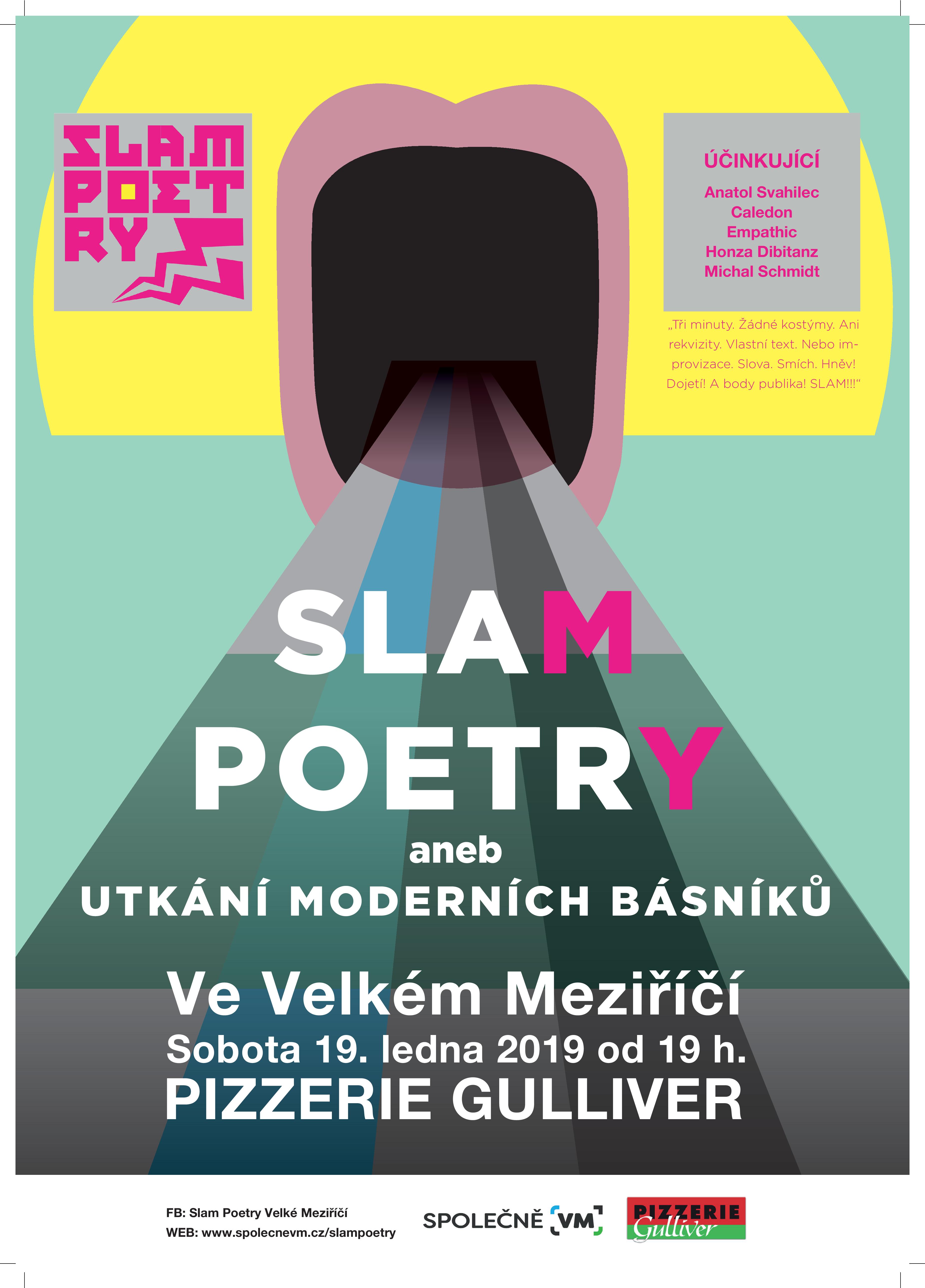 SLAM POETRY, aneb utkání moderních básníků