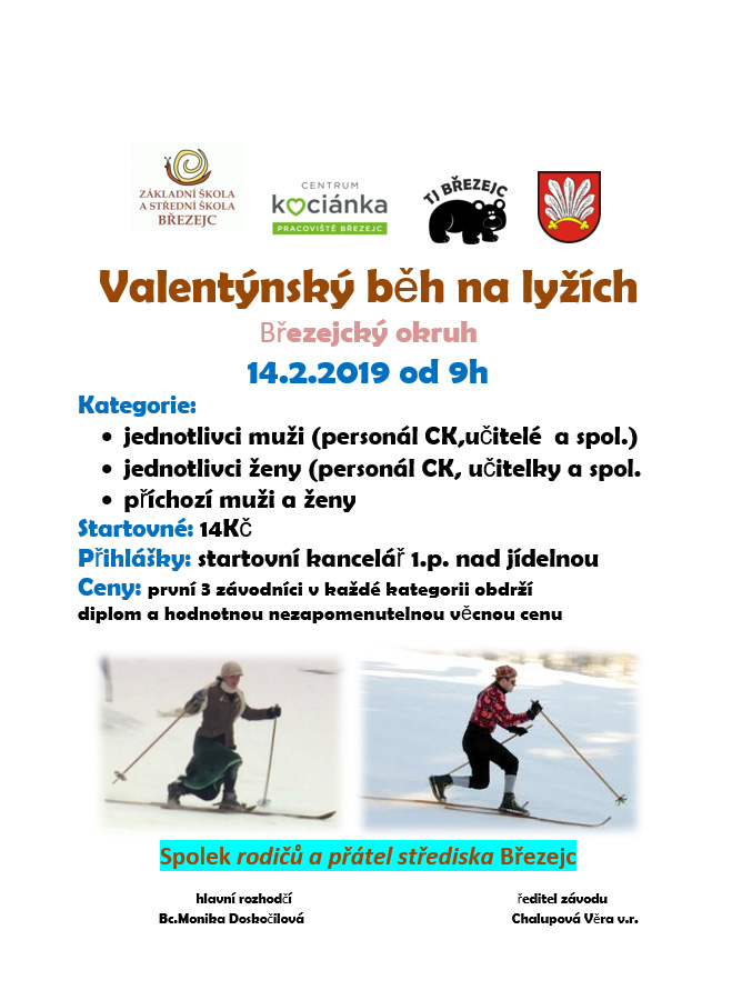 Valentýnský běh na lyžích 2019