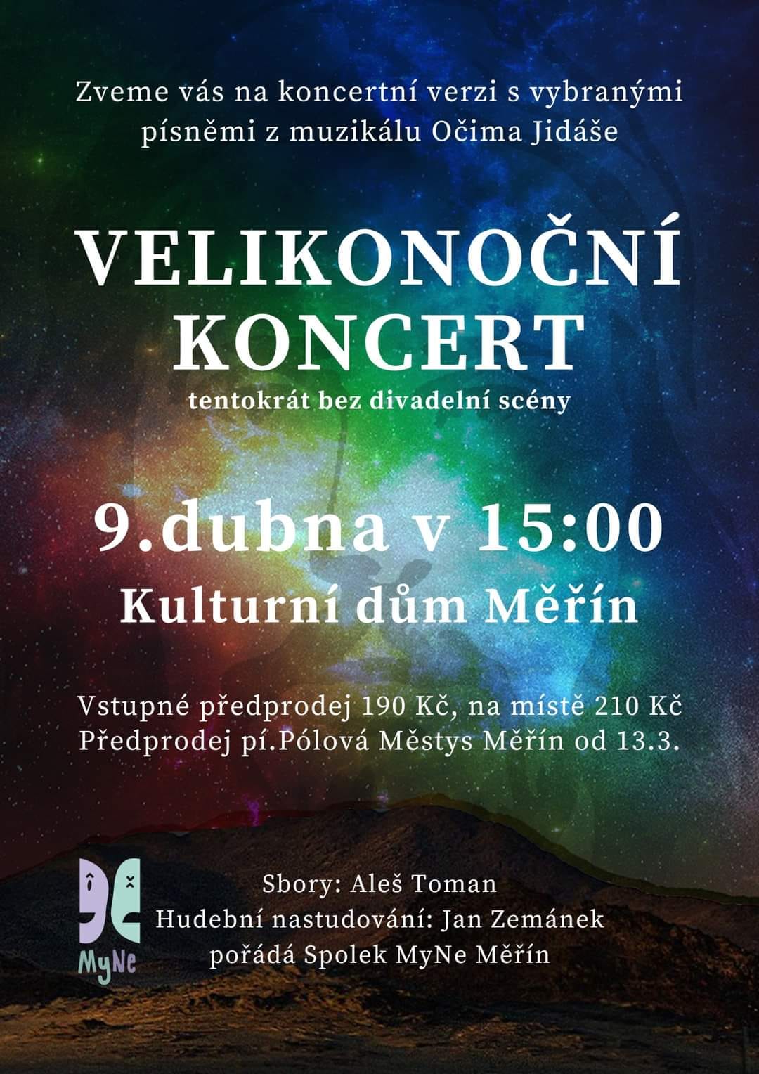 Divadlo Ikaros děkuje za přízeň a zve na Velikonoční koncert v Měříně