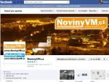 11.12.2013  facebookový profil NovinyVM.cz zaznamel devítistý LIKE. DĚKUJEME.