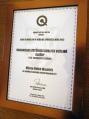 Město sbírá jedno ocenění za druhým. Tentokrát to byl bronzový certifikát za aplikaci metody místní Agenda 21. Tato plaketa bude viset na radnici.