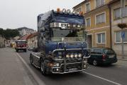 V sobotu po poledni projela městem spanilá jízda trucků z Šeborova.