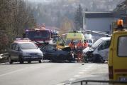 V pondělí ráno kolem 10 hodin se stala vážná dopravní nehoda u čerpací stanice Benzina na Jihlavské ulici. Těžce zraněného musel z místa nehody transportovat záchranářský vrtulník. 