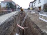 Na ulici Nová se opět rozběhly práce na opravě kanalizace. Po dokončení plánuje město investovat do oprav povrchů silnic na ulicích Příční, Křižní a Nová více než 10 mil. korun.