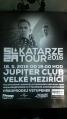 Plakát na koncert skupiny SLZA.