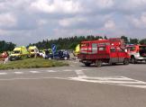 Vážná dopravní nehoda se stala dopoledne na obchvatu mezi Oslavicí a Velkým Meziříčím. Zasahoval vrtulník. Podrobnosti zjišťujeme.