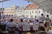 V neděli se na náměstí konal koncert Mistříňanky.