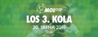 Los 3. kola MOL cupu bude 30. srpna ve 13 hodin. Koho si vylosuje FCVM?