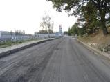 Na Františkově se frézuje asfaltová vrstva a to od přechodu nad Kauflandem po NKT a od železničního mostu po odbočku na Letnou za Poexem.