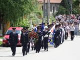 Oslavice slaví celou sobotu 120. výročí založení SDH. V 10 hodin se ukutečnila mše, kde P. Šenkyřík požehnal praporu a v 11 hodin šel průvod k pomníku padlým.