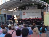 Po loňské pauze se na náměstí vrátila vojenská hudba z Olomouce.