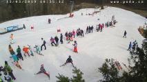 Na Fajťáku se ve středu koná krajský přebor škol v lyžování a jízdě na snowboardu.
