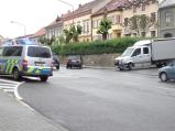 Už tak komplikovanou dopravu ve městě znepřijemnila nehoda na křižovatce Hornoměstká Zámecká.
