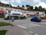 Centrum města kolem 15 hodiny totálně ucpané.