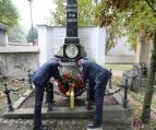 Hasiči si dnes připomněli 120. výročí od úmrtí zakladatele Moravského hasičstva a prvního náčelníka velkomeziříčského hasičského sboru Tita Kršky.