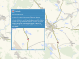 U obce Křižanov došlo k nehodě nákladních vozidel. Kyvadlový provoz jedním jízdním pruhem.