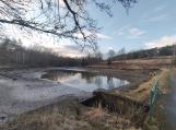 Velký rybník Dolní Lalůvka byl vypuštěn.