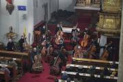 Krásný hudební zážitek mají za sebou ti, kteří navštívili v adventní neděli koncert kontrabasového orchestru v kostele.
