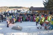 V neděli 28. ledna byla zakončena letošní lyžařská škola pro děti na Fajtově kopci.