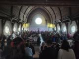 Synanoga se v neděli večer opět zaplnila, konal se děkovný koncert sborů Harmonie a Harmonie ladies, jako host také sbor Slunko.