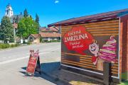 Zastavte se v Netíne na Pepeho poctivou točenou zmrzlinu z mléka od místního farmáře.