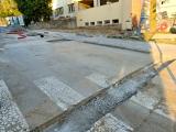 Poštovní ulicí stále neprojedete - probíhají zde výkopové práce.