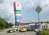 Po 17. hodině došlo na křižovatce Františkov - U Tržiště k nehodě motorky a dodávky. Při nehodě došlo ke zranění. 