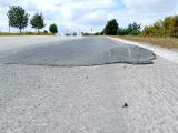 Brutální vystřelovací mega boule ve stoupání na obchvatu z Velkého Meziříčí na Třebíč.