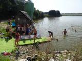 Křižanově se konal tradiční závod triatlon. 