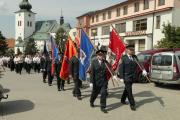 Hasiči v Křižanově v sobotu oslavili 150. výročí od založení sboru.