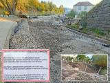 Cesta ke garážím pod viaduktem je již zpřístupněna. K úplné uzavírce by mělo dojít začátkem října.