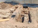 Archeologický průzkum na parkovišti na Novosadech mezi Kotvičkou a synagogou.
