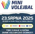 V sobotu 23. srpna od osmi hodin se na Areálu Zdraví ve Velkém Meziříčí utkají týmy z Kraje Vysočina a známé volejbalové osobnosti.