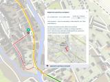 UZAVÍRKA KOMUNIKACÍ ve Velkém Meziříčí: Kostelní, Komenského, U Bašty v termínu 24. 9. - 31. 12. 2025.