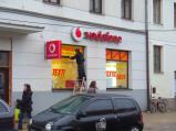 Vodafone připravuje otevření své prodejny ve Velkém Meziříčí v Horácku.