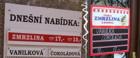 Zmrzlinový kartel? Loni všude 8,- 16,-. Letos všude 10,- 17,-. 