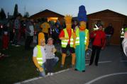 O tom, jak je důležité být večer na kole viděn přesvědčili děti pohádkové bytosti Shrek, Fiona, Bart, Homer a Marge.