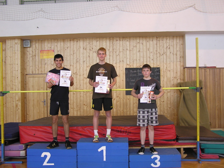 Kategorie chlapci 8. třída.
