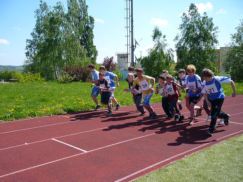 Okresního kola atletického čtyřboje žáků základních škol praktických a speciálních
