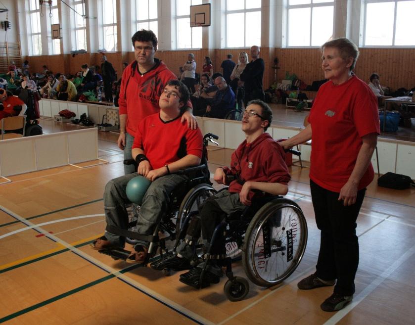 Handicap sport: Úspěch v 1. kole I. ligy OZP CUPU 2014 v boccie foto: -jch-
