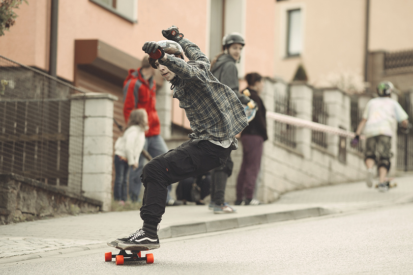 Longboardisty neodradila ani špatná předpověď + PROFI FOTO!!! foto: Marek Štefech.