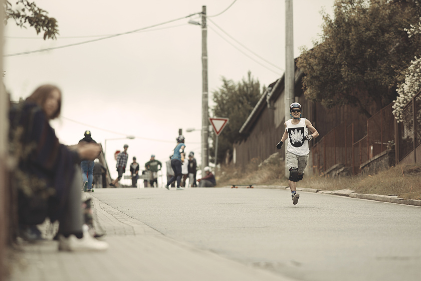 Longboardisty neodradila ani špatná předpověď + PROFI FOTO!!! foto: Marek Štefech.