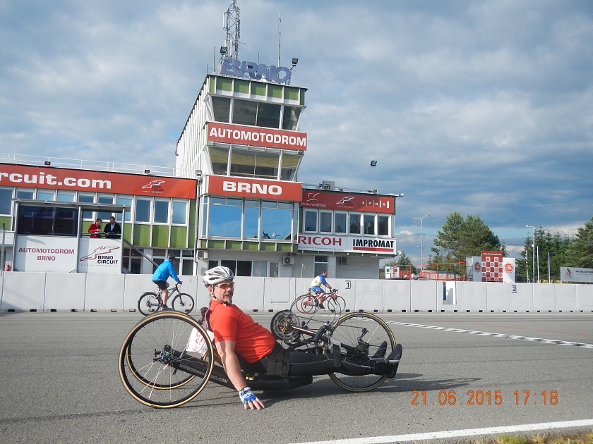 MČR Spastic Handicap v cyklistice 2015