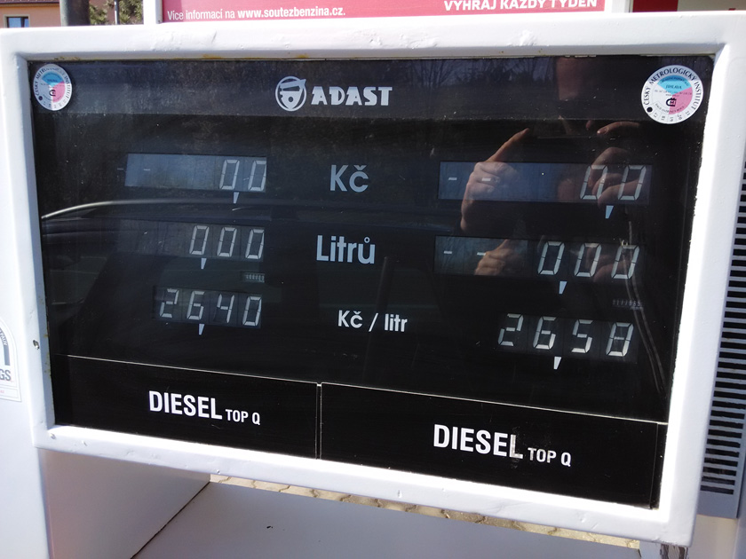 Ceny pohonných hmot rostou každý den!