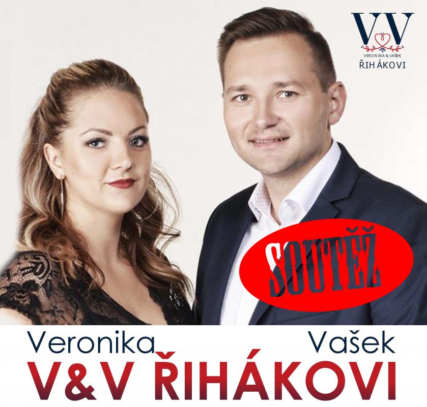 Známe vítěze volných vstupenek na koncert Veroniky a Vaška Řihákových