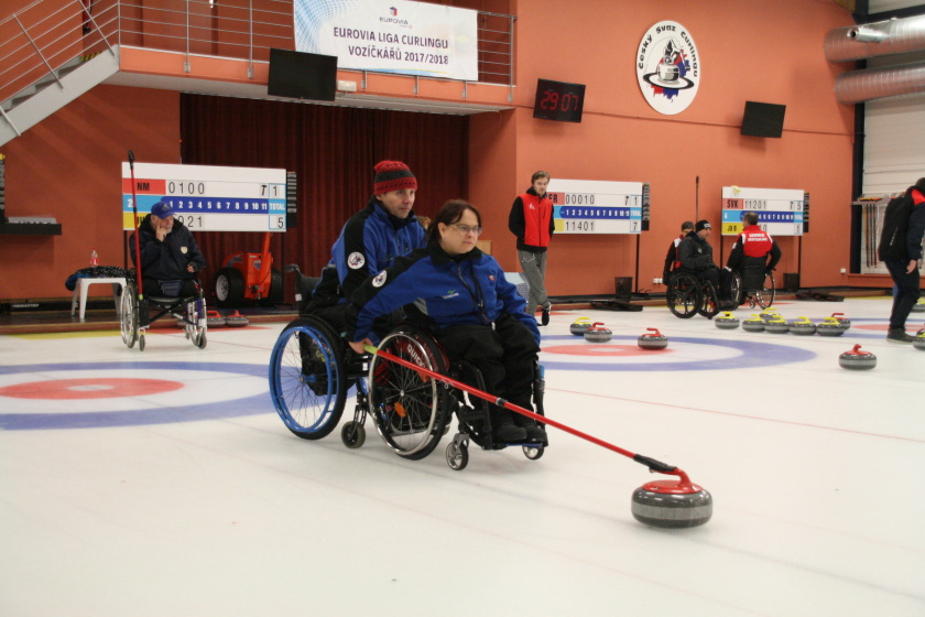 Curling vozíčkářů