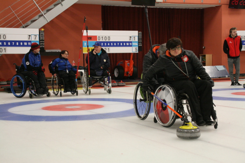 Curling vozíčkářů